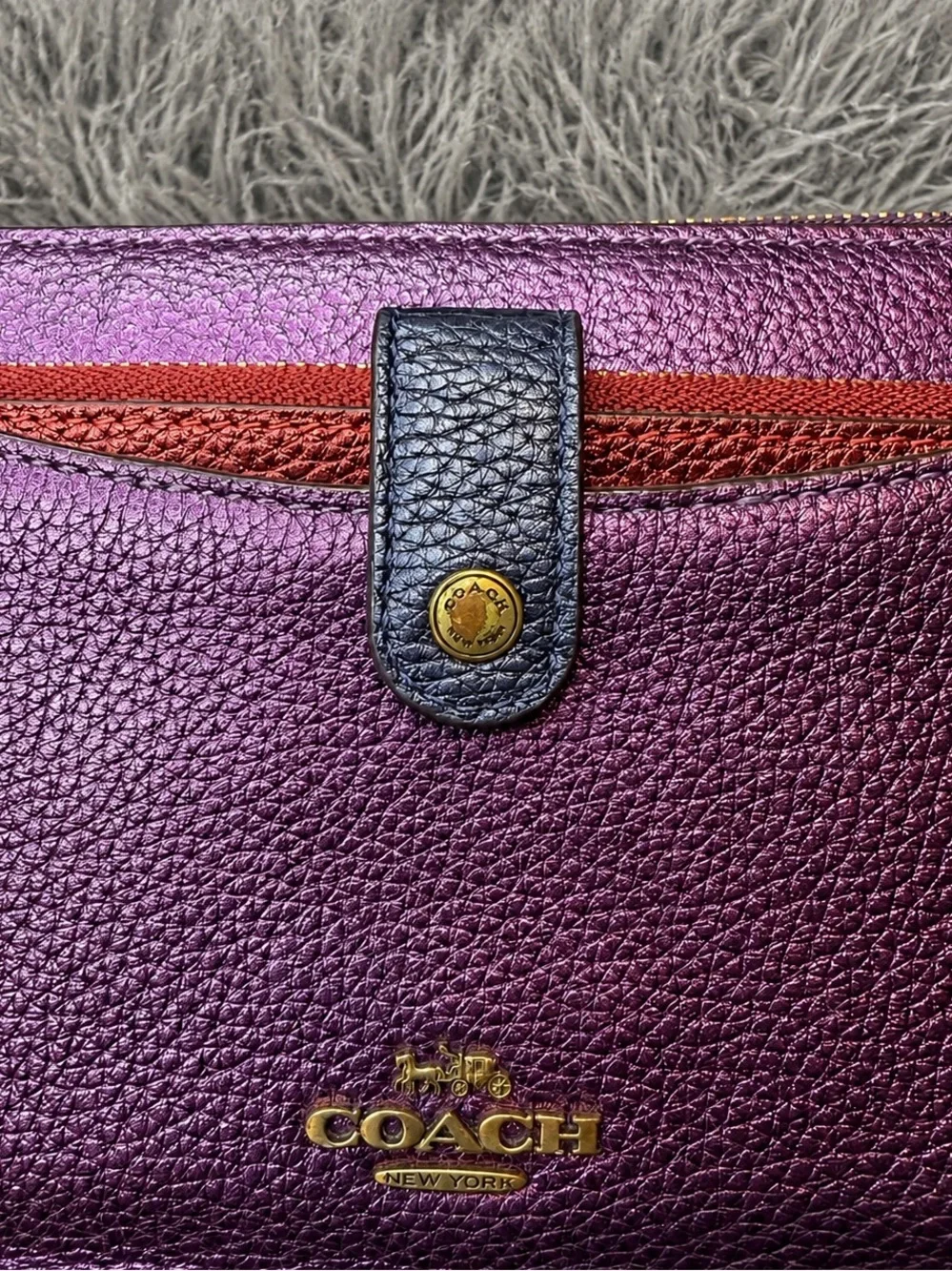 EUC Coach Noa Pop Up Messenger in Colorblock